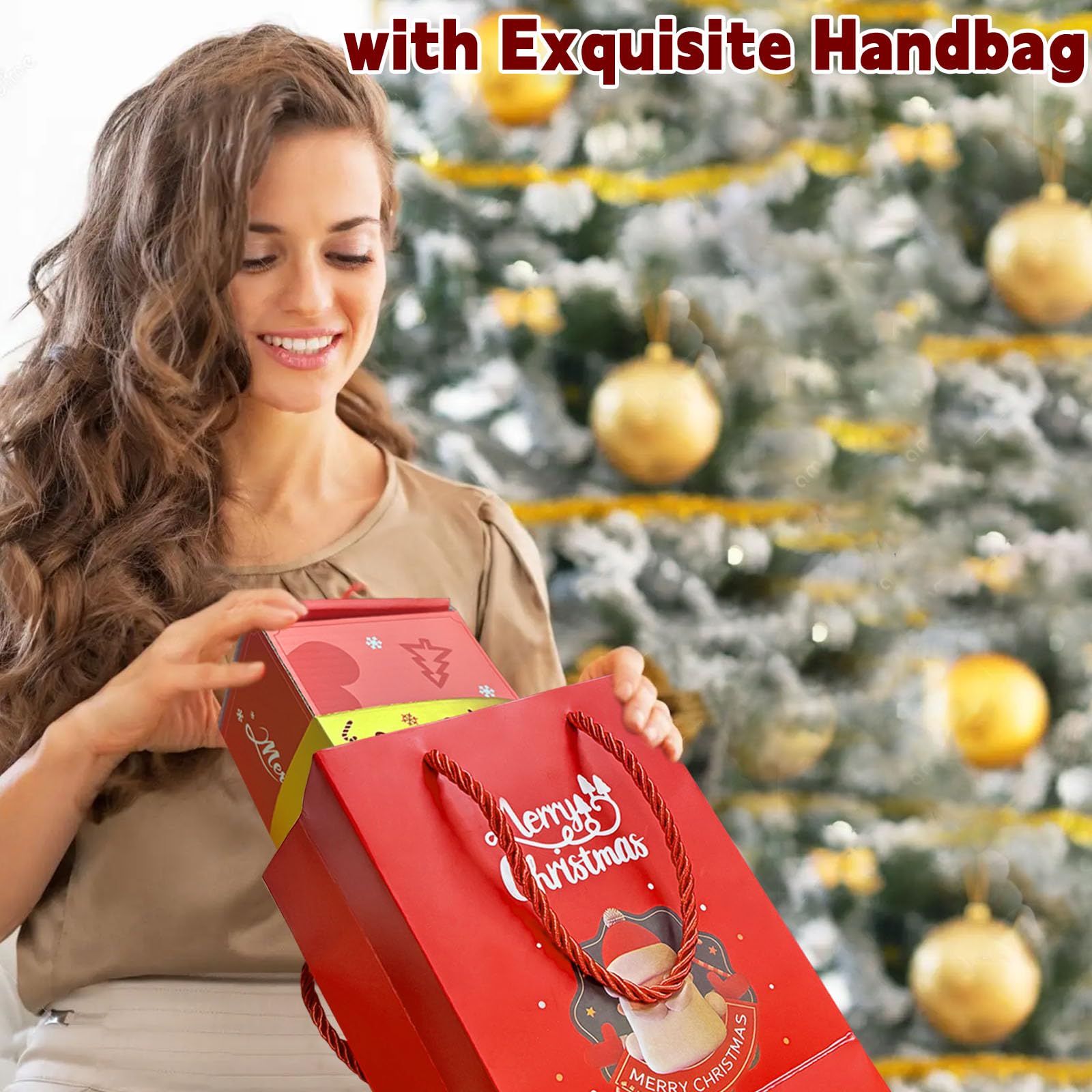 Christmas Surprise Explosion Gift Box, Funny Pop Up Cash from